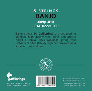 Galli G 210 - struny do banjo