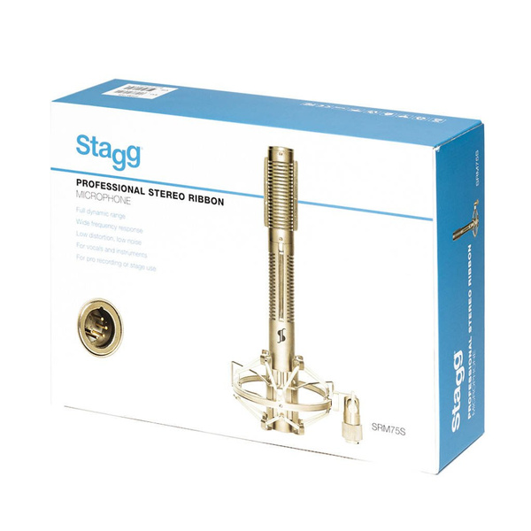 Stagg SRM75S - mikrofon wstęgowy