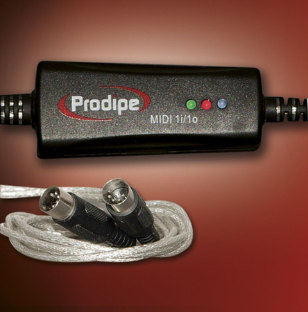 Prodipe Midi 1i1o - interfejs MIDI-USB