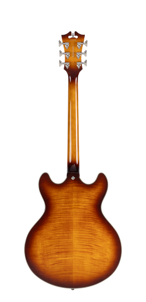 D'Angelico Premier DC Dark Iced Tea Burst - gitara elektryczna