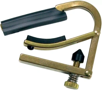 Shubb C8B Partial - Kapodaster do gitary akustycznej | elektrycznej - mosiężny