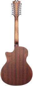 D'angelico Premier Fulton 12 LS Aged Mahogany - gitara elektroakustyczna 12-strunowa