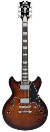 D'Angelico Premier Mini DC Brown Burst gitara elektryczna