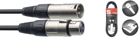 Stagg SMC3 - kabel mikrofonowy 3m XLR/XLR