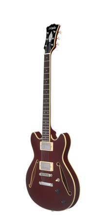 D'Angelico Excel Mini DC Tour Wine gitara elektryczna