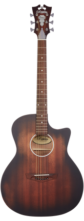 D'angelico Premier Gramercy LS Aged Mahogany - gitara elektroakustyczna