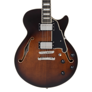 D'Angelico Premier SS Brown Burst - gitara elektryczna