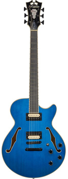 D'Angelico Premier SS Blue Fabrizio Sotti Signature - gitara elektryczna
