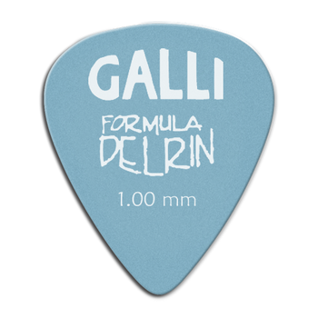 Galli Delrin D-51Y - kostki gitarowe 1,00 mm, 12 szt.