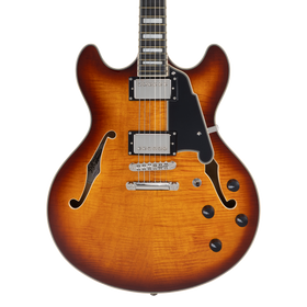 D'Angelico Premier DC Dark Iced Tea Burst - gitara elektryczna