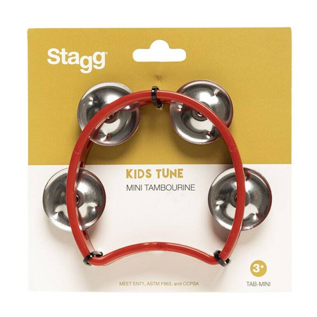 Stagg TAB MINI RD - mini tamburyn plastikowy 