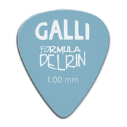 Galli Delrin D-51Y - kostki gitarowe 1,00 mm, 12 szt.