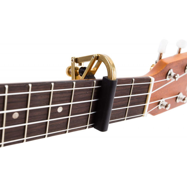 Shubb C9B Original - Kapodaster do ukulele - mosiężny