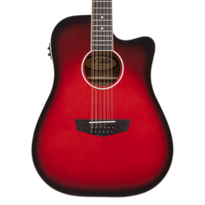 D'angelico Premier Bowery 12 LS Cherry Burst - gitara elektroakustyczna 12-strunowa