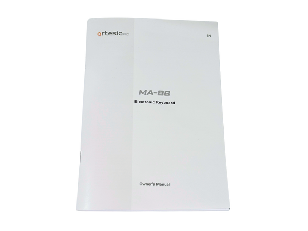 Artesia MA-88 - keyboard