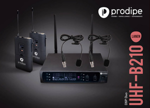 Prodipe UHF B210 DSP Lavalier Duo - system bezprzewodowy 