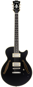 D'Angelico Excel SS Tour Solid Black - gitara elektryczna