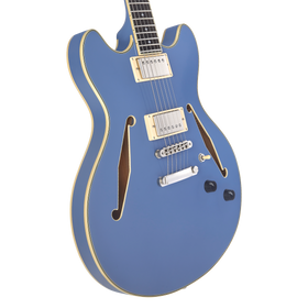 D'Angelico Excel DC Tour Slate Blue - gitara elektryczna
