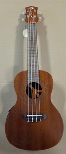 Luna Mahogany Maluhia Peace Concert - ukulele koncertowe elektryczne - Powystawowe
