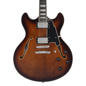 D'Angelico Premier DC Brown Burst - gitara elektryczna