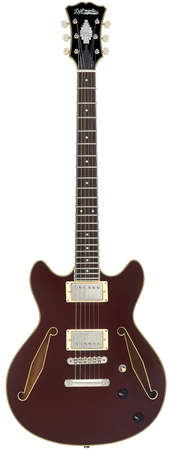 D'Angelico Excel Mini DC Tour Wine gitara elektryczna