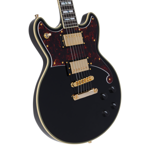 D’Angelico Deluxe Brighton Solid Black - gitara elektryczna