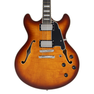 D'Angelico Premier DC Dark Iced Tea Burst - gitara elektryczna