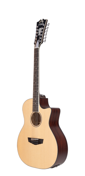 D'angelico Premier Fulton 12 LS Natural - gitara elektroakustyczna 12-strunowa
