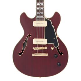 D’Angelico Deluxe Mini DC Trans Wine - gitara elektryczna