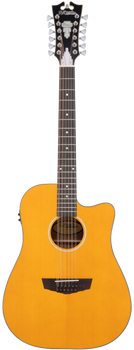 D'angelico Premier Bowery 12 LS Vintage Natural - gitara elektroakustyczna 12-strunowa