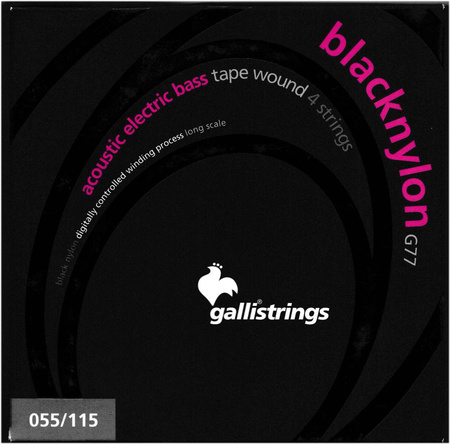 Galli G77 BlackNylon - struny do gitary basowej