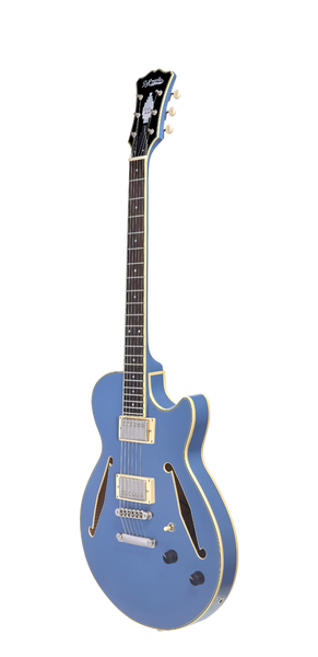 D'Angelico Excel SS Tour Solid Slate Blue - gitara elektryczna