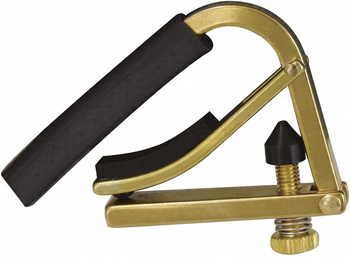 Shubb C1B - kapodaster do gitary elektrycznej | akustycznej - mosiężny