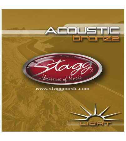Stagg AC 1254 BR - dwupak strun do gitary akustycznej