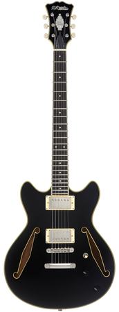 D'Angelico Excel Mini DC Tour Black - gitara elektryczna