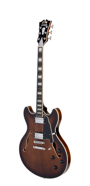D'Angelico Premier DC Brown Burst - gitara elektryczna