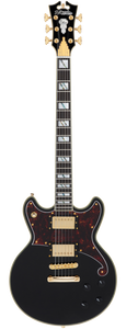 D’Angelico Deluxe Brighton Solid Black - gitara elektryczna