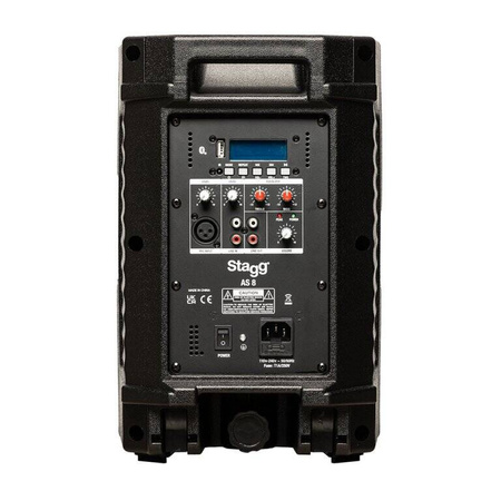 Stagg AS 8 - dwudrożna kolumna aktywna 250W