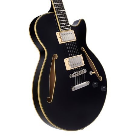 D'Angelico Excel SS Tour Solid Black - gitara elektryczna