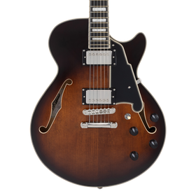 D'Angelico Premier SS Brown Burst - gitara elektryczna