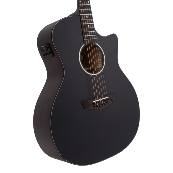 D'angelico Premier Gramercy LS Matte Black - gitara elektroakustyczna