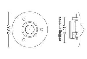 FBT Style A50 - głośnik sufitowy