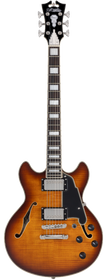D'Angelico Premier Mini DC Dark Iced Tea Burst - gitara elektryczna