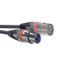Stagg SMC1 XX RD - kabel mikrofonowy 1m 