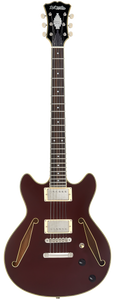 D'Angelico Excel Mini DC Tour Wine gitara elektryczna