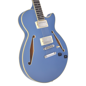 D'Angelico Excel SS Tour Solid Slate Blue - gitara elektryczna