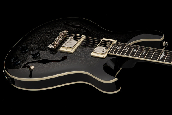 PRS SE Hollowbody Standard Piezo Dog Hair Smokeburst - gitara elektryczna