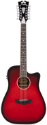 D'angelico Premier Bowery 12 LS Cherry Burst - gitara elektroakustyczna 12-strunowa