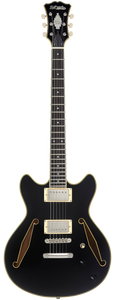 D'Angelico Excel Mini DC Tour Black - gitara elektryczna