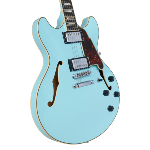 D'Angelico Premier DC Sky Blue - gitara elektryczna